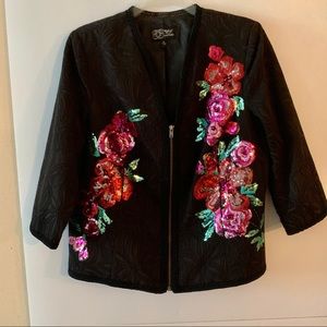 5X “HOST PICK” Vintage Sharif Couture Jacket w/Sequin
